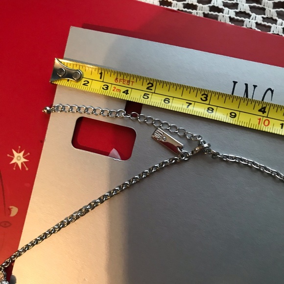 INC Crystal Cluster Teardrop Party Necklace NWT$79.50 retail - Picture 8 of 9